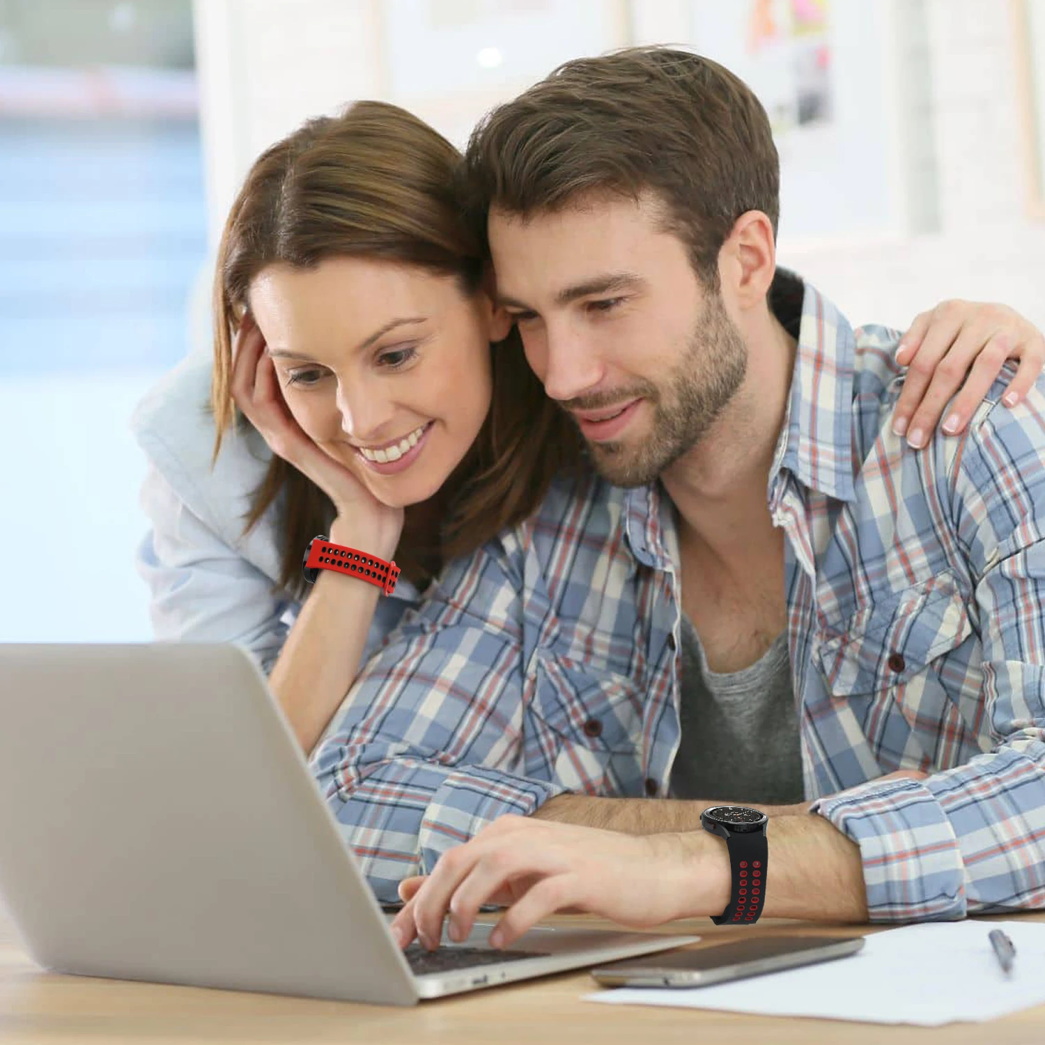 Silicone strap for Samsung Galaxy Watch5 40mm 44mm /Watch5 Pro 45mm strap Correa Bracelet for Galaxy Watch 4 40mm 44mm strap