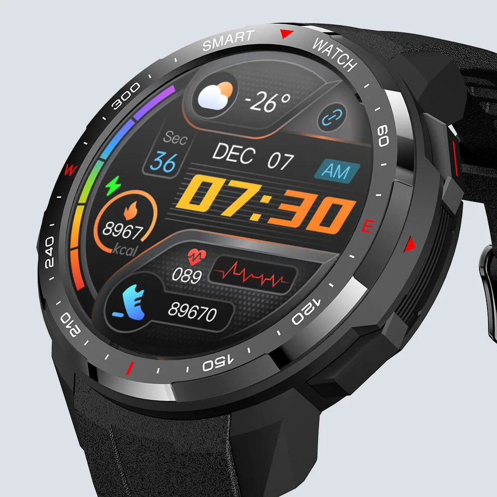 

Смарт-часы мужские водонепроницаемые, 8 ГБ, Bluetooth, компас