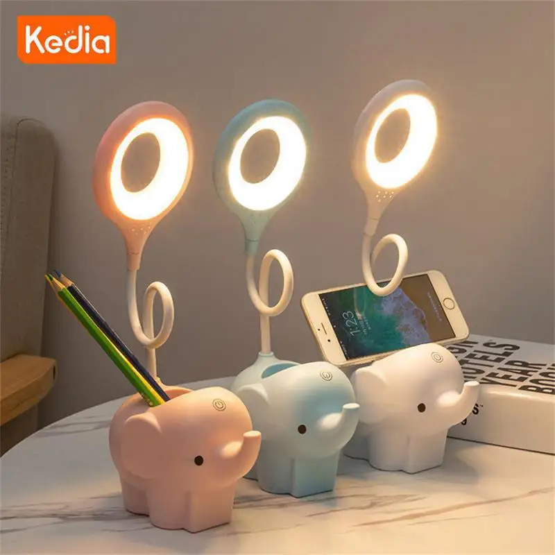 

Simple Night Small Table Lamp Dormitory Bedroom Bedside Reading Lamps Portable Led Desk Lamp Led Reading Light Eye Protective