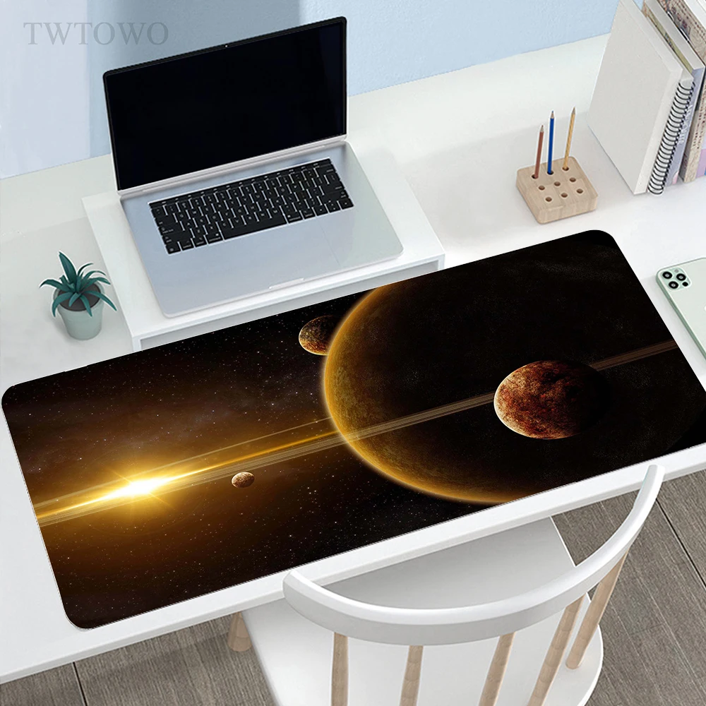 

Solar System Mousepad HD Computer Custom Home Mouse Mat MousePads Office Gamer Soft Natural Rubber Desktop Mouse Pad
