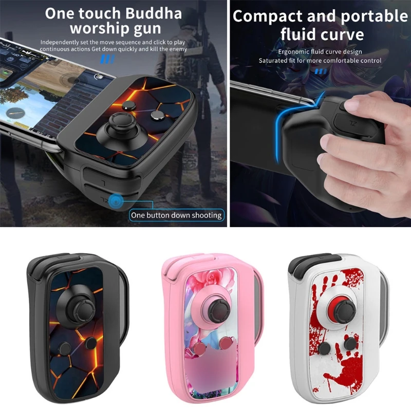 Мобильный игровой джойстик совместимый с Bluetooth 5 0 контроллер для повседневного