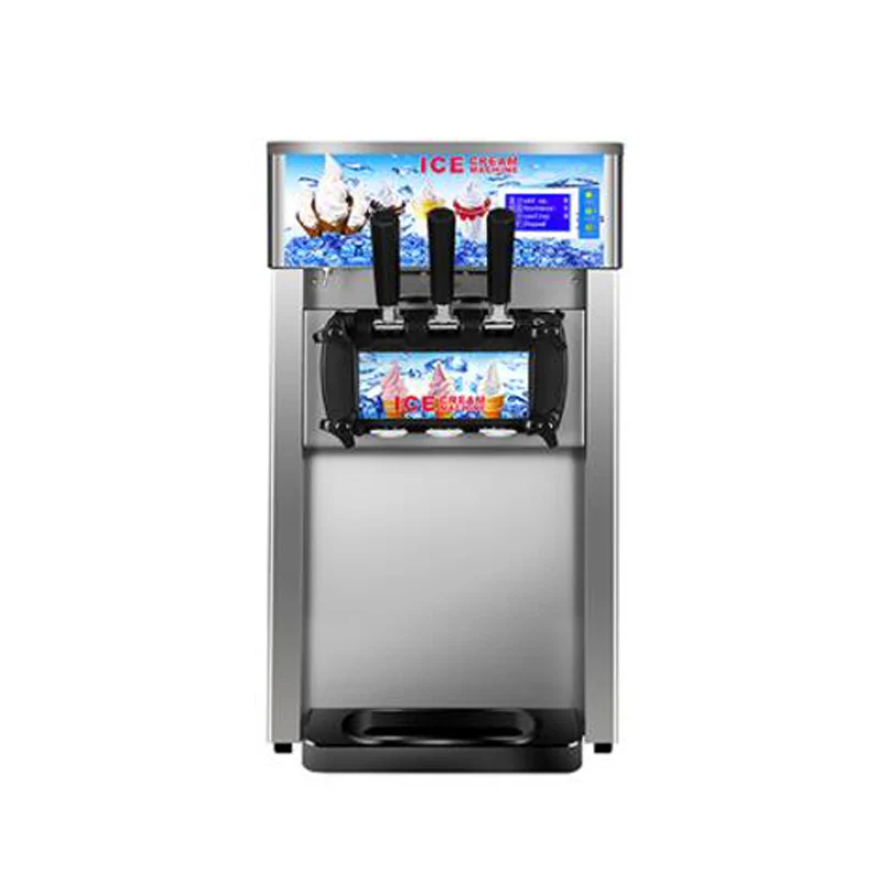 

Компактная настольная электрическая машина для мороженого, 18 л/ч 2 + 1