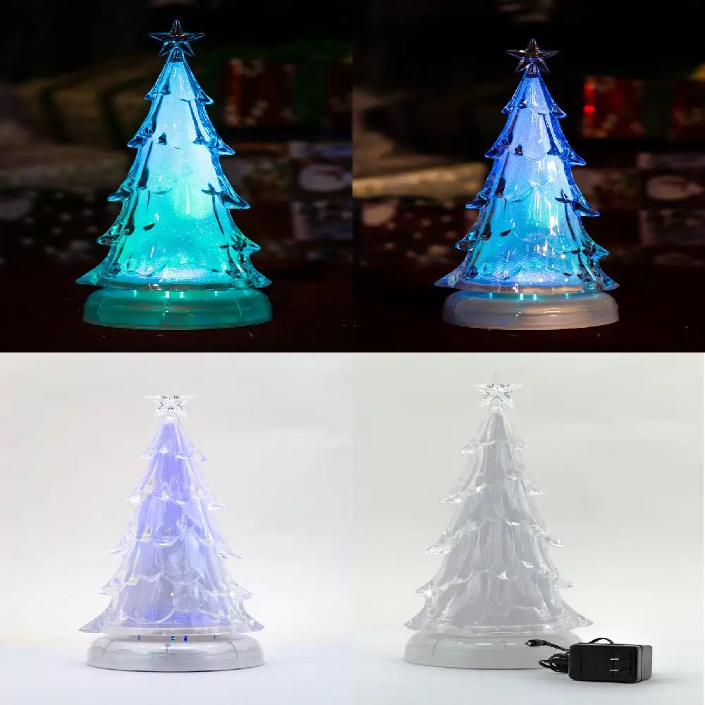 

[Magical]14.5 Inch LED Water-Filled Sparkle Tree with Rotating Music Light Show