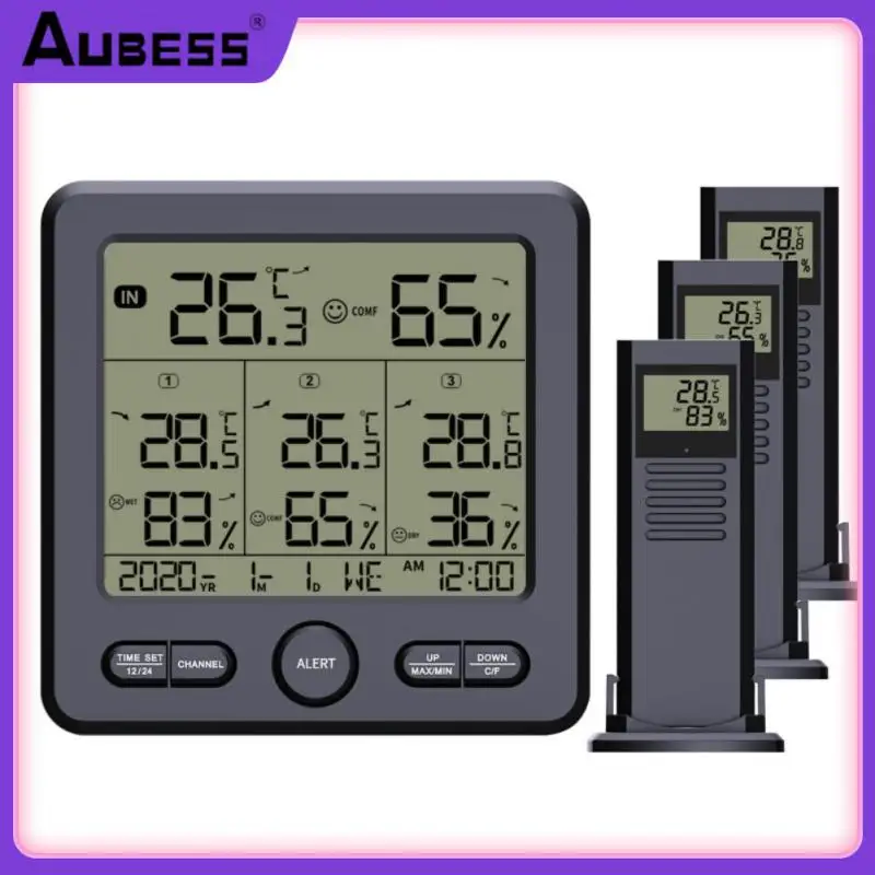 

Calibration Function Temperature Meter Weather Station Thermohygrometer Reliable Wifi Thermohygrometer Accurate