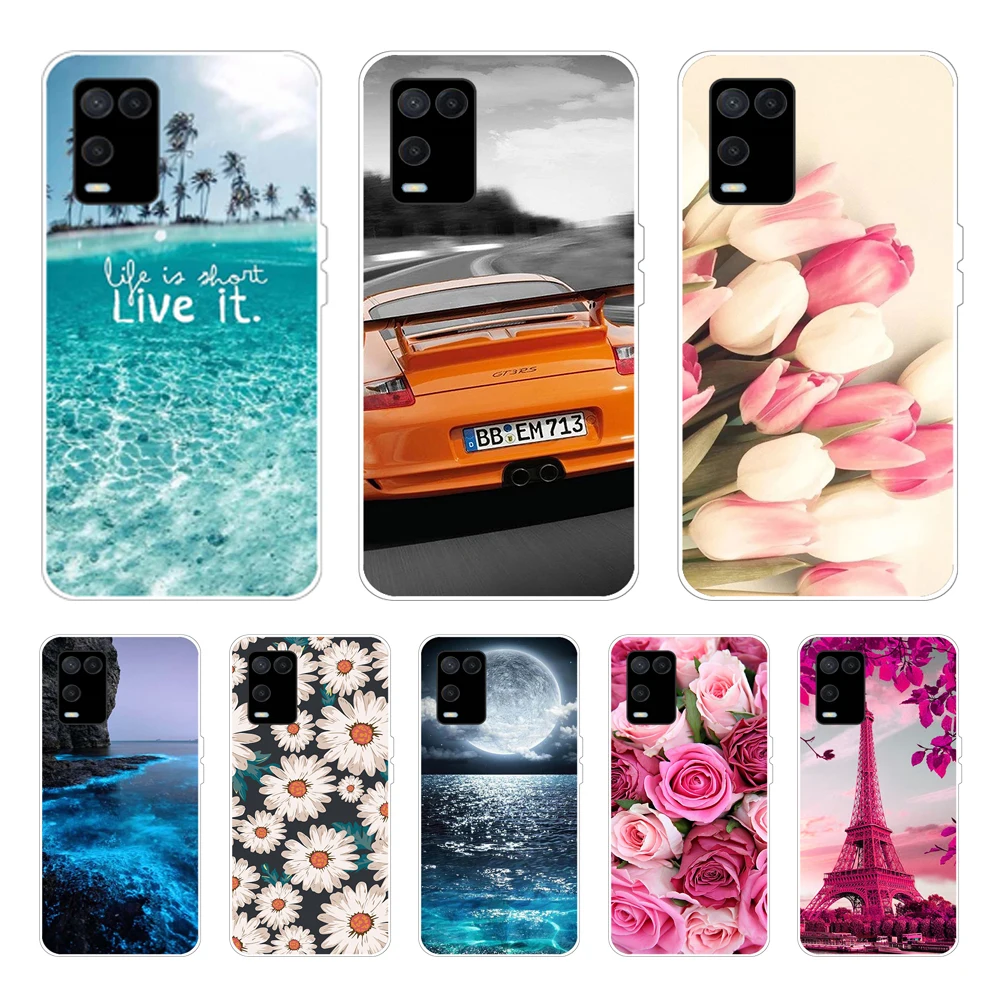 Для OPPO A54 чехол для телефона задняя крышка для OPPO A54 5G 4G чехол CPH2239 CPH2195 OPPOA54 A 54 бампер силиконовый мягкий чехол для телефона