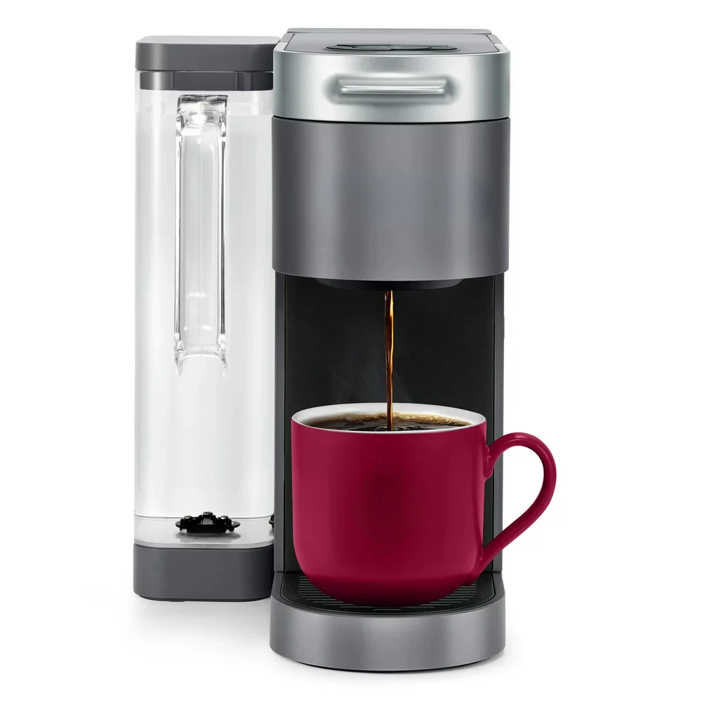 

K- Single Serve K-Cup Pod Coffee Maker, MultiStream Technology, Gray