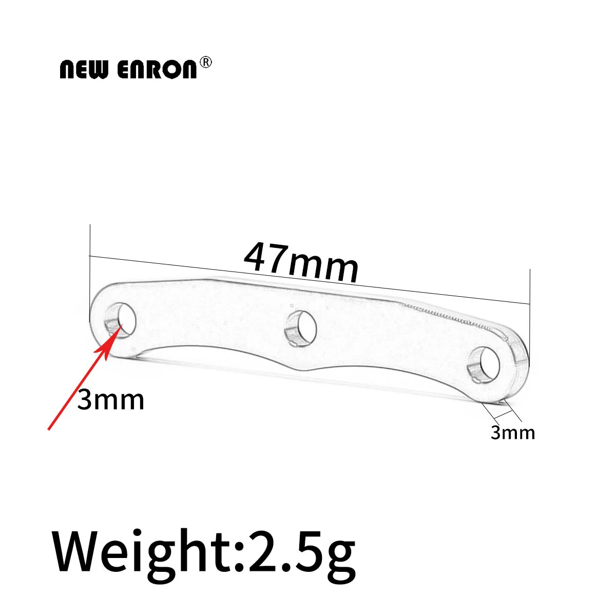 НОВЫЙ ЛОН Сплав # 6823 передняя/задняя переборка скоба для RC Traxxas 1/10 Slash 4x4 Ultimate Platinum