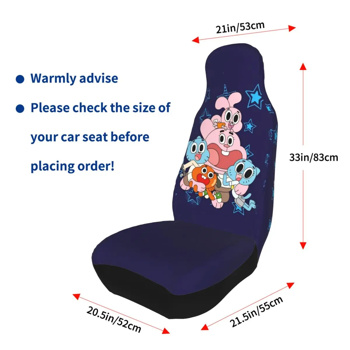 Фото Чехол для автомобильного сиденья Anaise Gumballs Darwins, водонепроницаемый, подходит для всех моделей, защитный чехол для автомобильного сиденья Amazings Gumballs, для рыбалки. №5