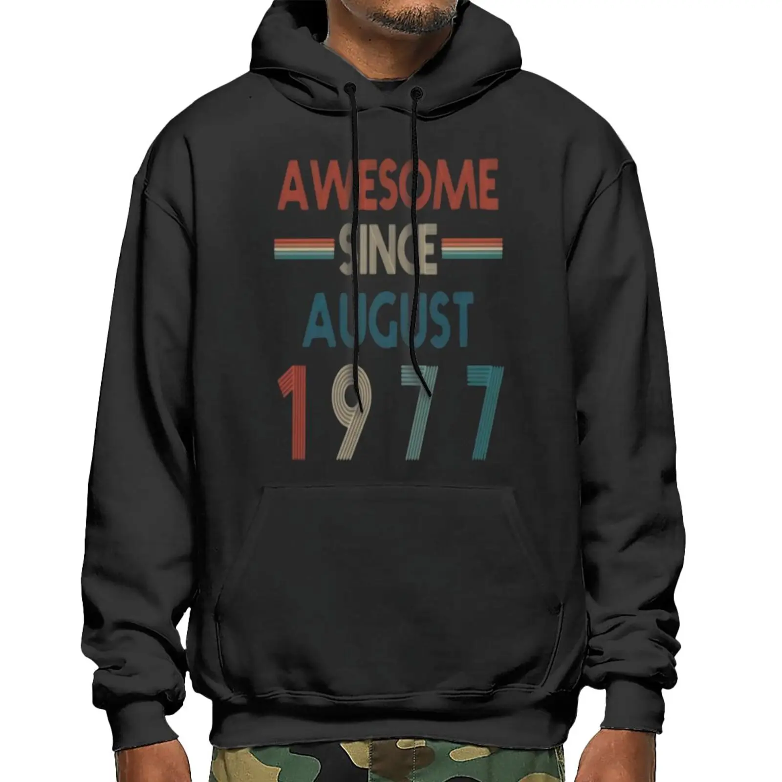 

Awesome Since August 1977 Birthdate Hoodie Hoodies And Hoodies Woman Clothes Mens Clothes Sweats Hoodies Women Man Sweatshirts