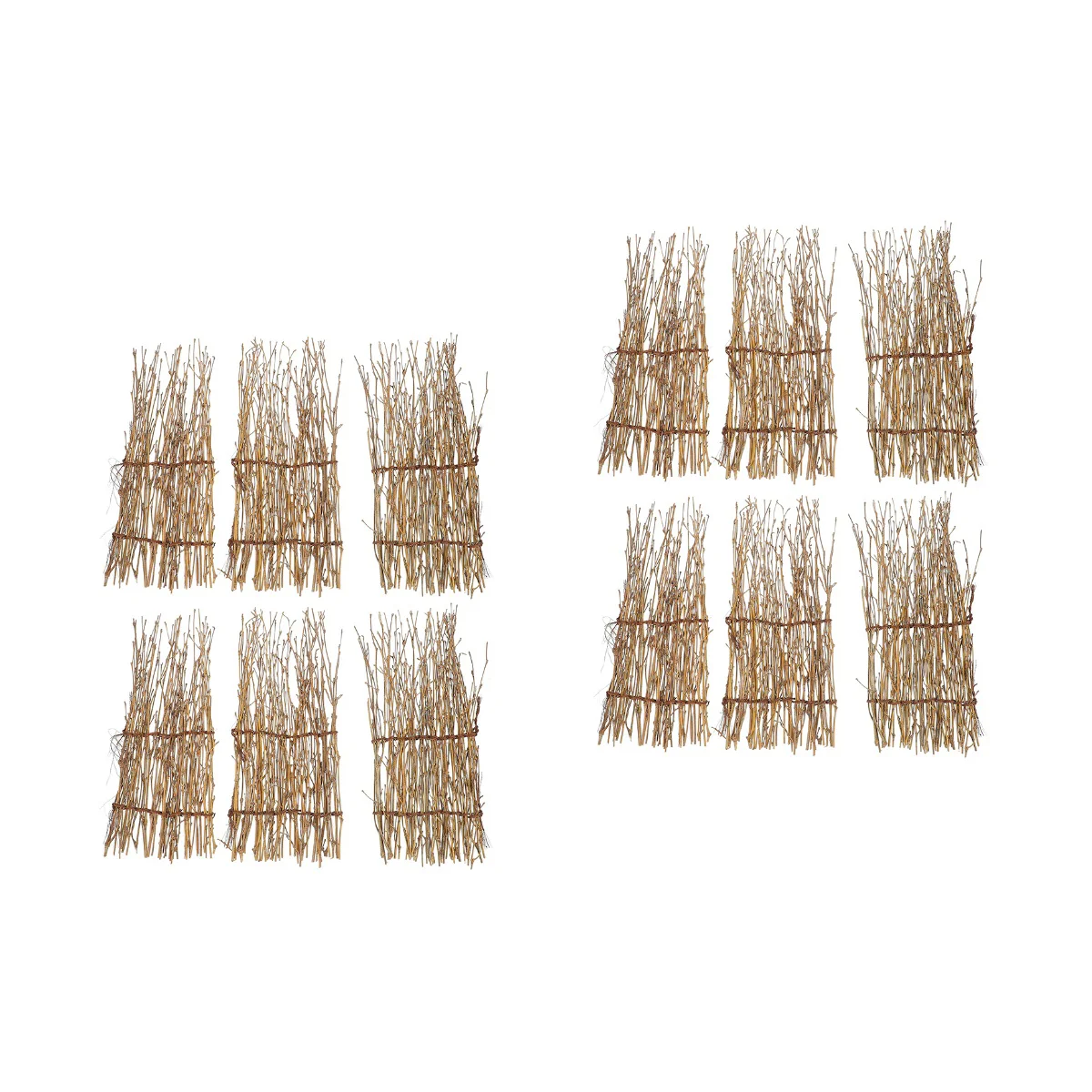 

12 Pcs The Fence Mesh Fencing Sushi Product Photography Props Decorations Food Kit Bamboo Tool Party