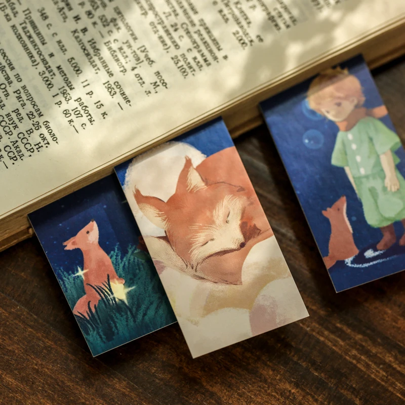 

Little Prince Theme Bookmark Aesthetic Stationery Supplies Decor Diary Notebooks Scrapbooking Book Accessories Art Material