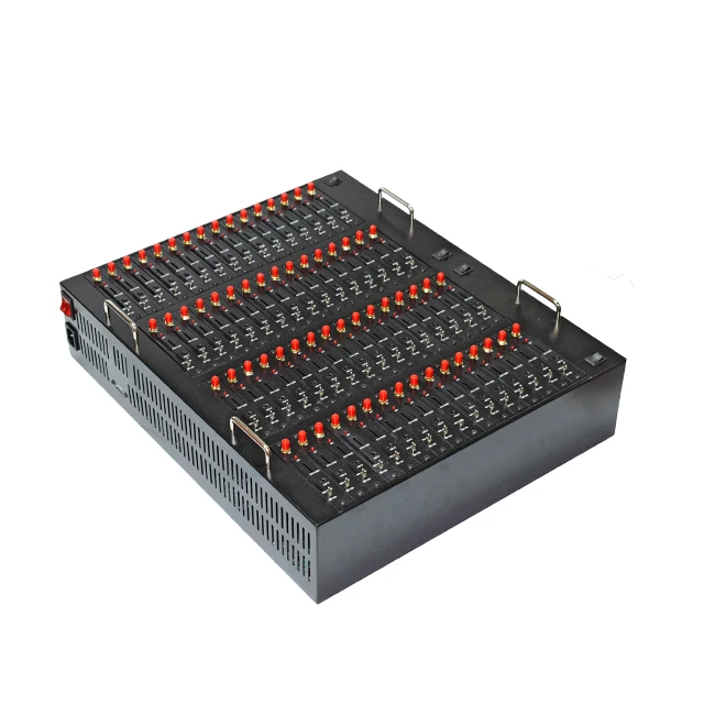 

Fast Speed Bulk SMS Equipment 64 Sim USB GSM Modem With USSD Wireless Multi Sim 64 Port SMS Blast Machine GSM Serial Modem
