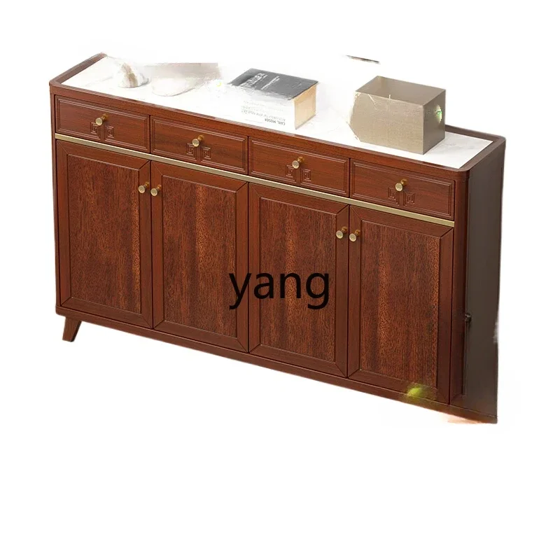 Шкаф для обуви XYY из массива дерева шкаф крыльца встроенный Новый хранения в