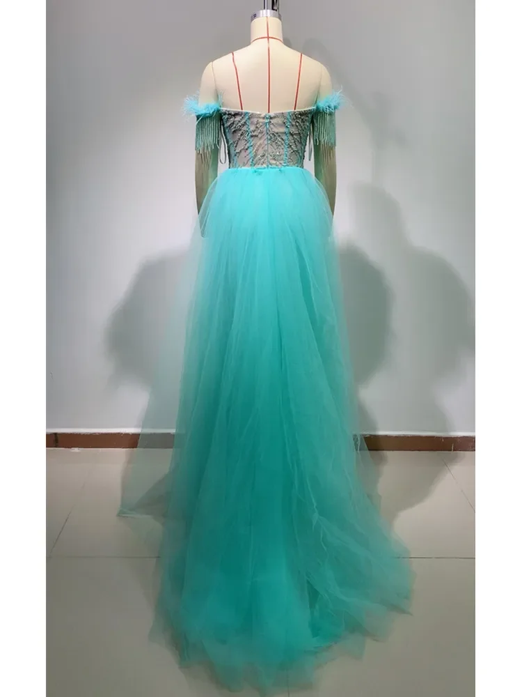 Роскошные дизайнерские женские платья для выпускного вечера Летнее Длинное