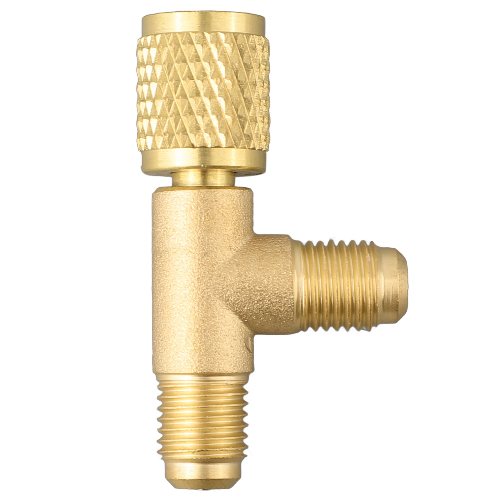 

Латунный быстроразъемный тройник с клапаном 1/4 SAE для R22 R12 R134, высокая надежность и простота в эксплуатации для применения в ЕСЛИК