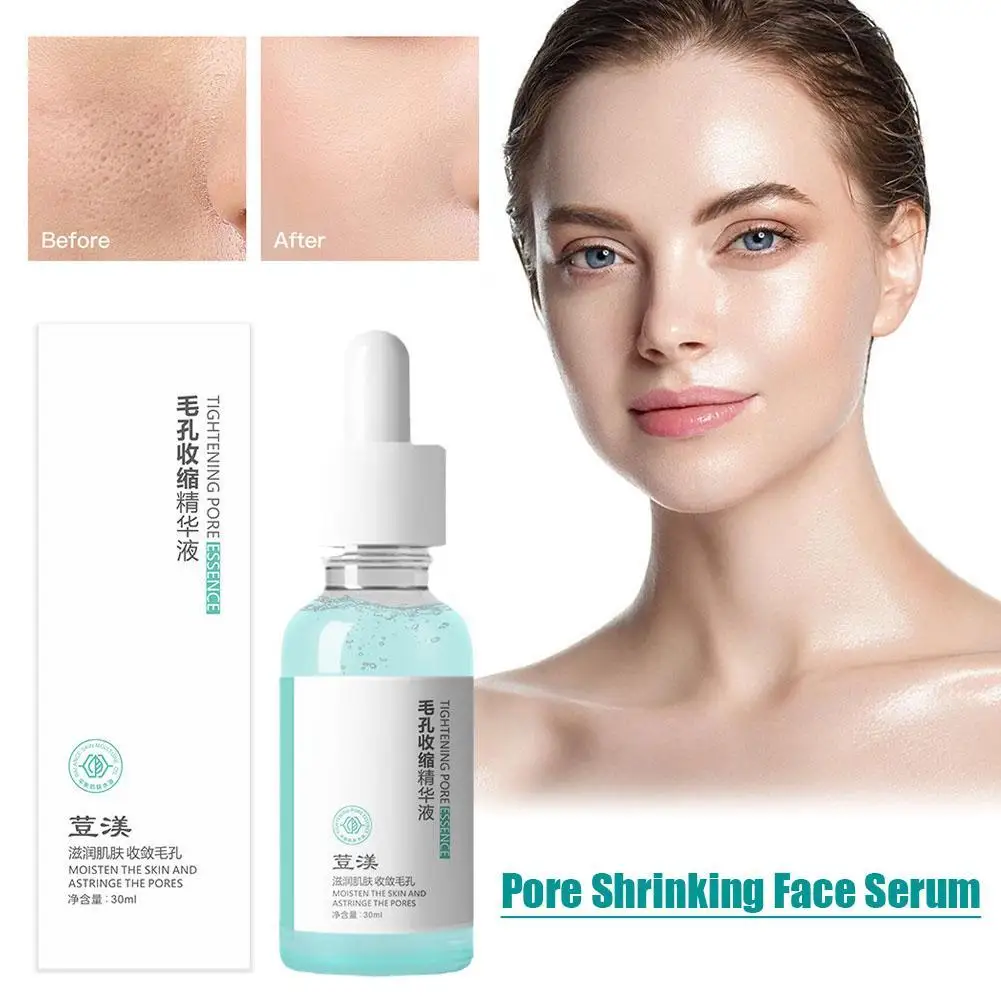 

30ml Pore Shrinking Face Serum Moisturizing Nourish Oil-Control Repair Pores Firming Smooth Essence Cosmetics Rejuvenation