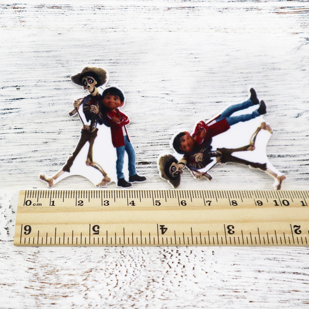 Disney Coco 5 шт./партия плоские полимерные материалы для рукоделия кабошон