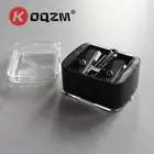 Женская точилка с двумя отверстиями, 1 шт., точилка для карандашей, косметические кисти, карандаш для подводки и макияжа