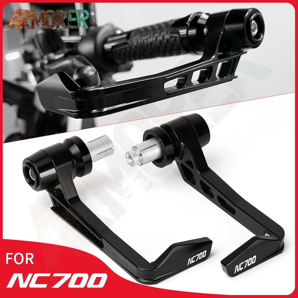 

Handlebar Grips Guard Brake Clutch Levers Guard Protector Motorcycle Accessories For HONDA NC700S NC 700S NC700X NC 700X NC700 X