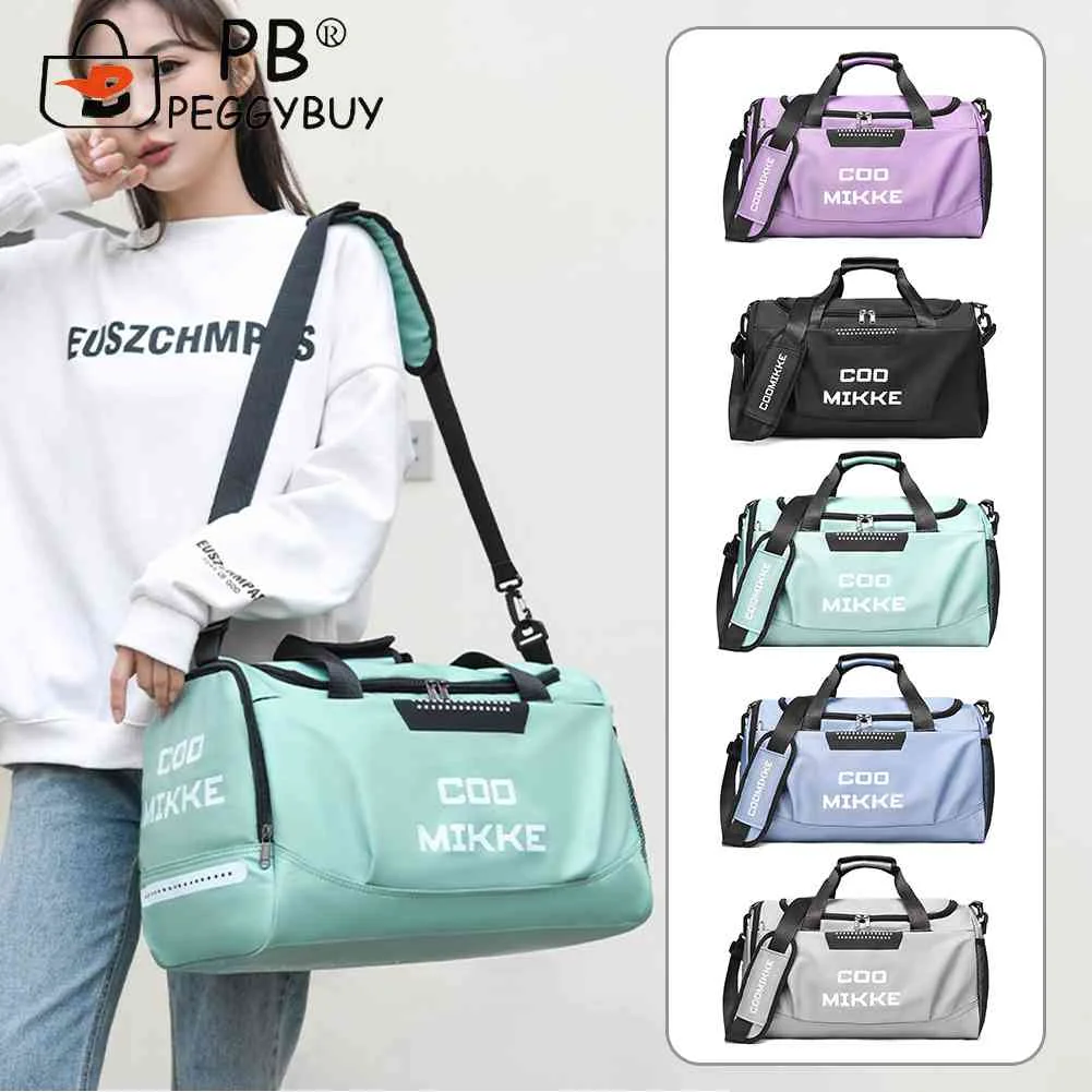 

Dry Wet Separation Bags Waterproof Large Capacity Portable Gym Bags with Shoe Compartment Multifunctional for Outdoor Football