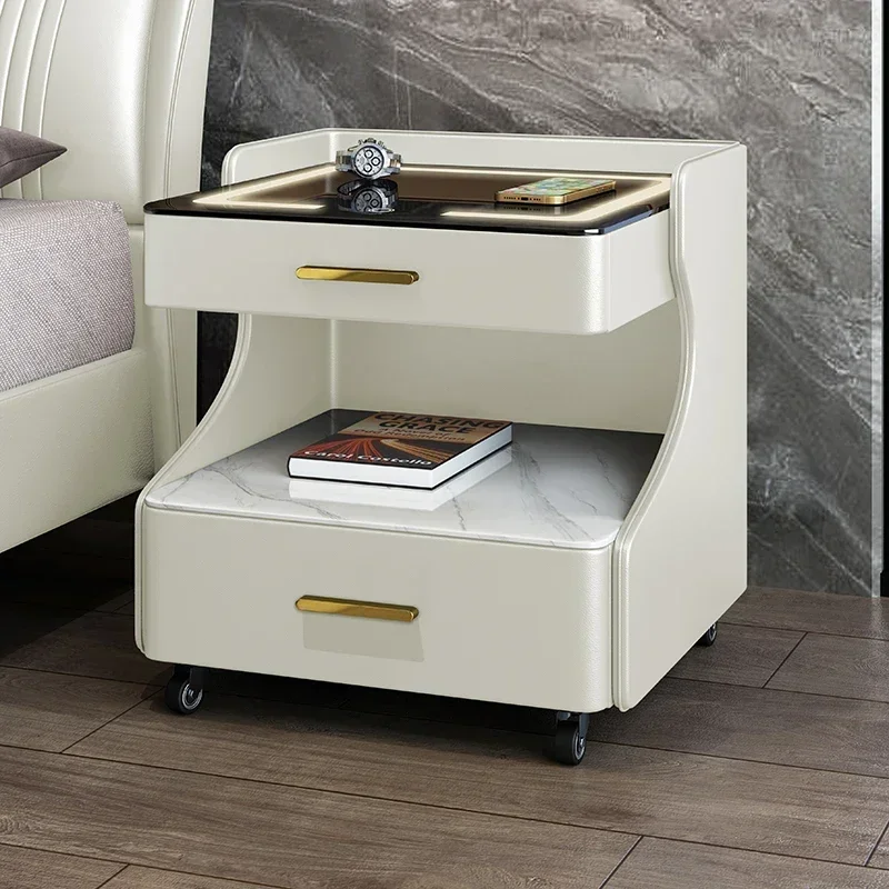 Smart Ganizer Coffee Mesas Aliexpress Дизайнерская маленькая ночная прикроватная подвесная узкая