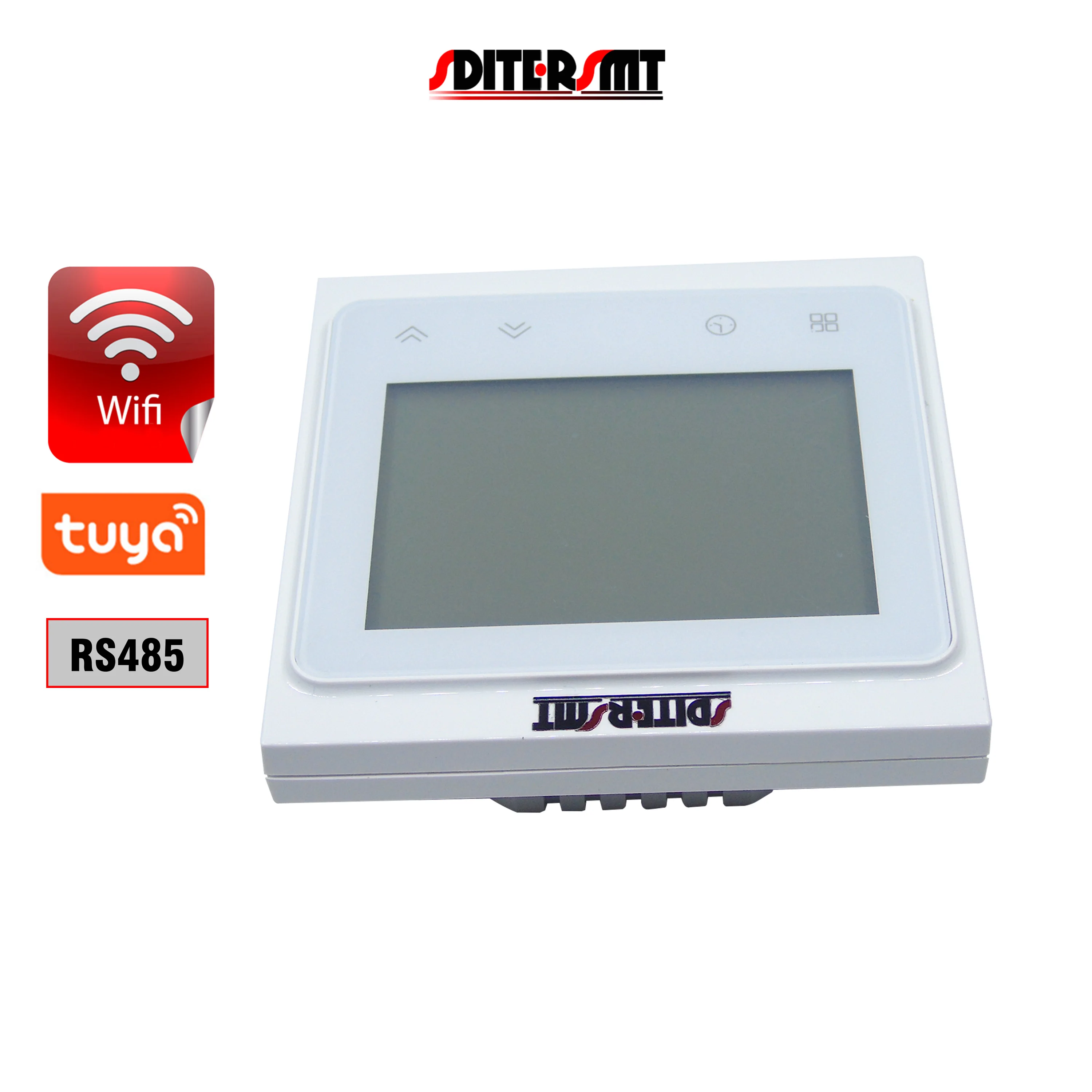 

SDITERSMT 24V 220V Intelligent Digital Gas Boiler Thermostat WIFI Energy Saving Infrared RS485&MODBUS Optional