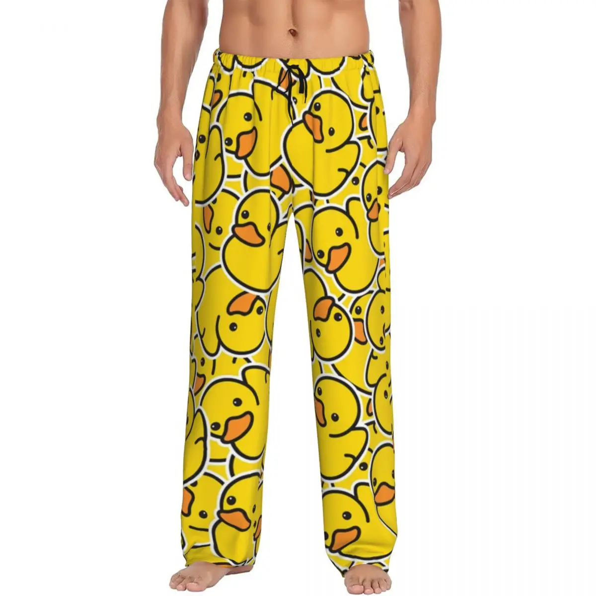 Пижама Желтая резиновая Классическая в готическом стиле с карманами