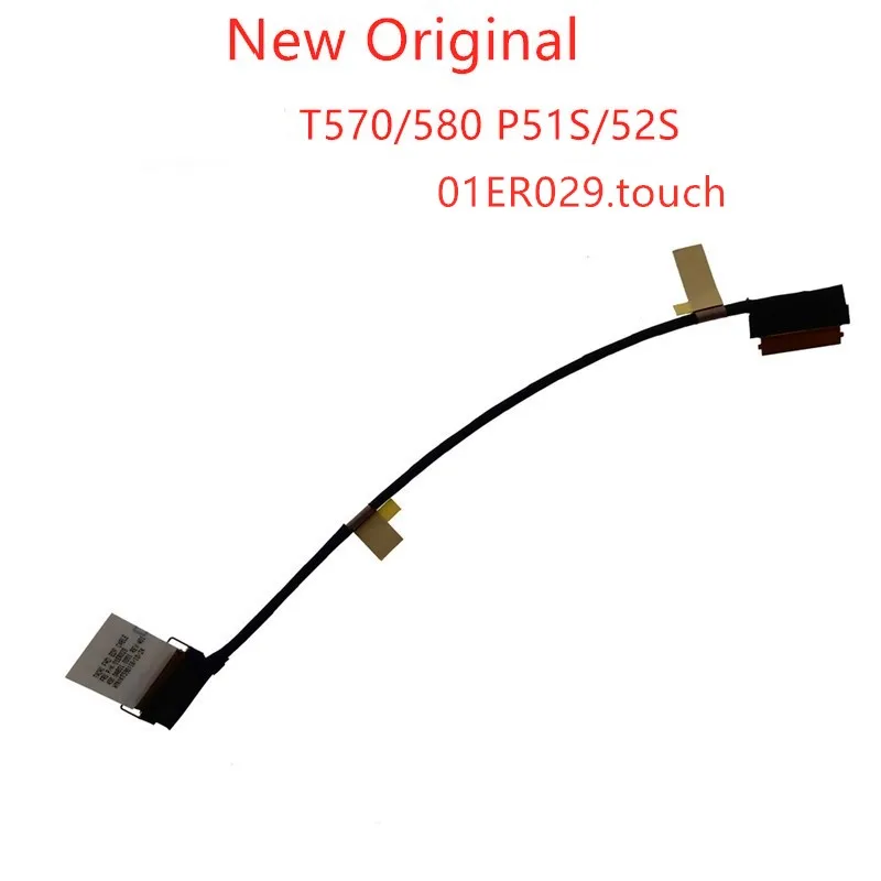 

Новые оригинальные разъемы для Lenovo LCD LVDS ThinkPad T550 W550S P51S P52S T570 T580, кабель для экрана FHD UHD, плоский кабель для сенсорного экрана