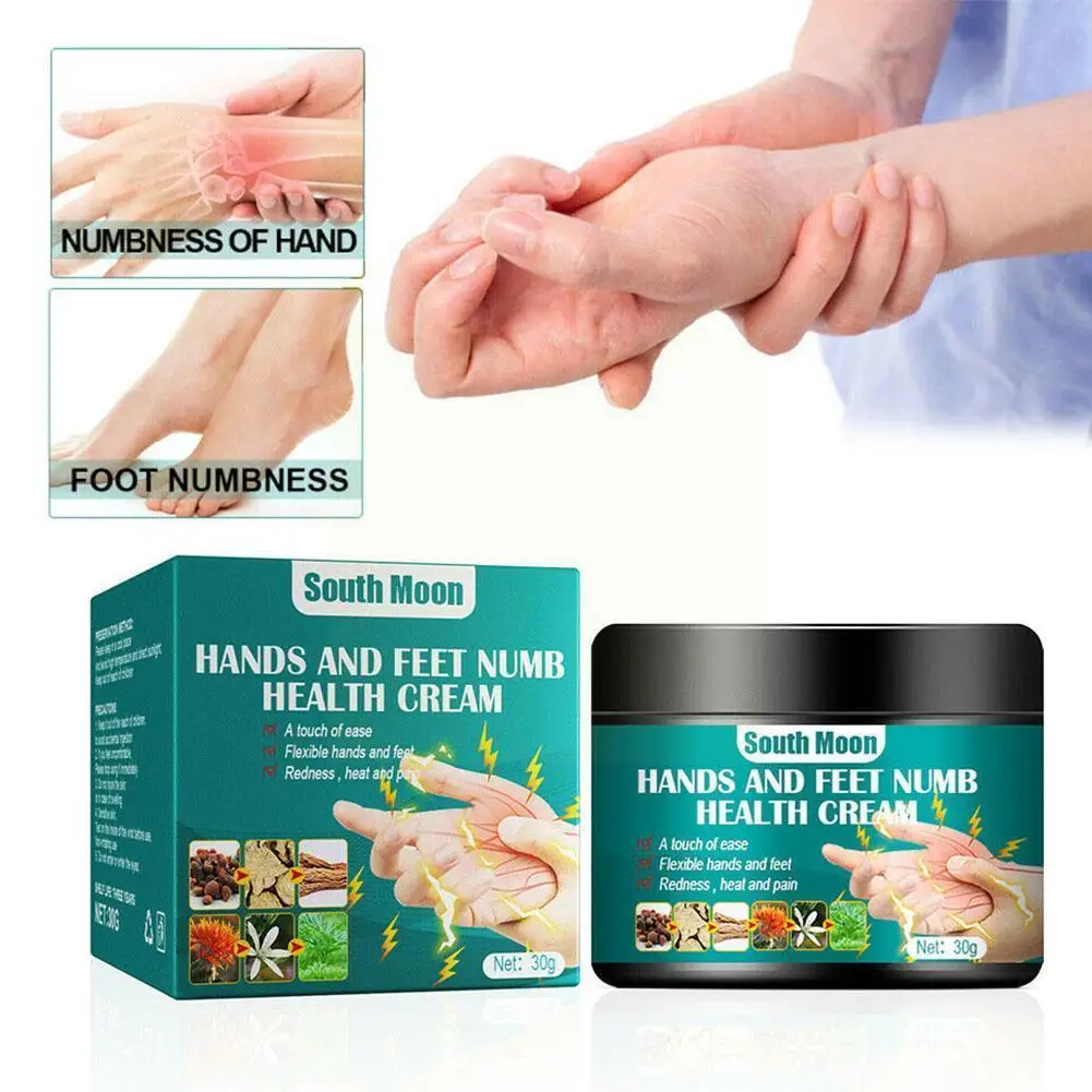 

Nerve Pain Relief Cream 30g Hand Foot Pain Relief Ointment Medical Herbal Plaster Cramps Muscle G5y8