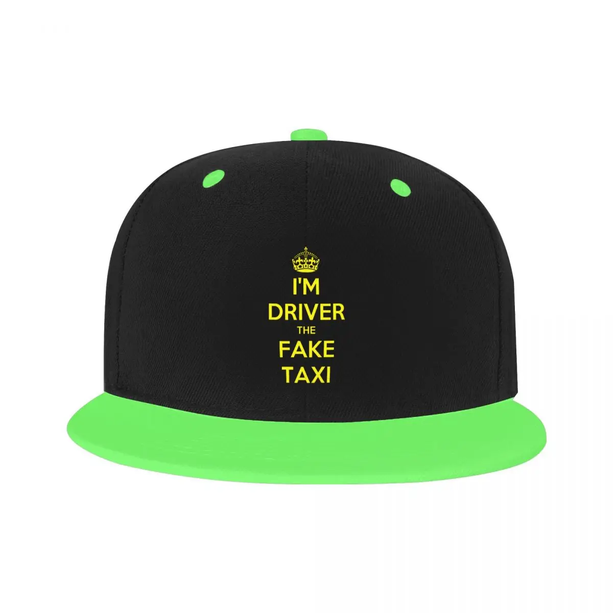 

Бейсболка в стиле панк «I'm Driver The Fake Taxi»