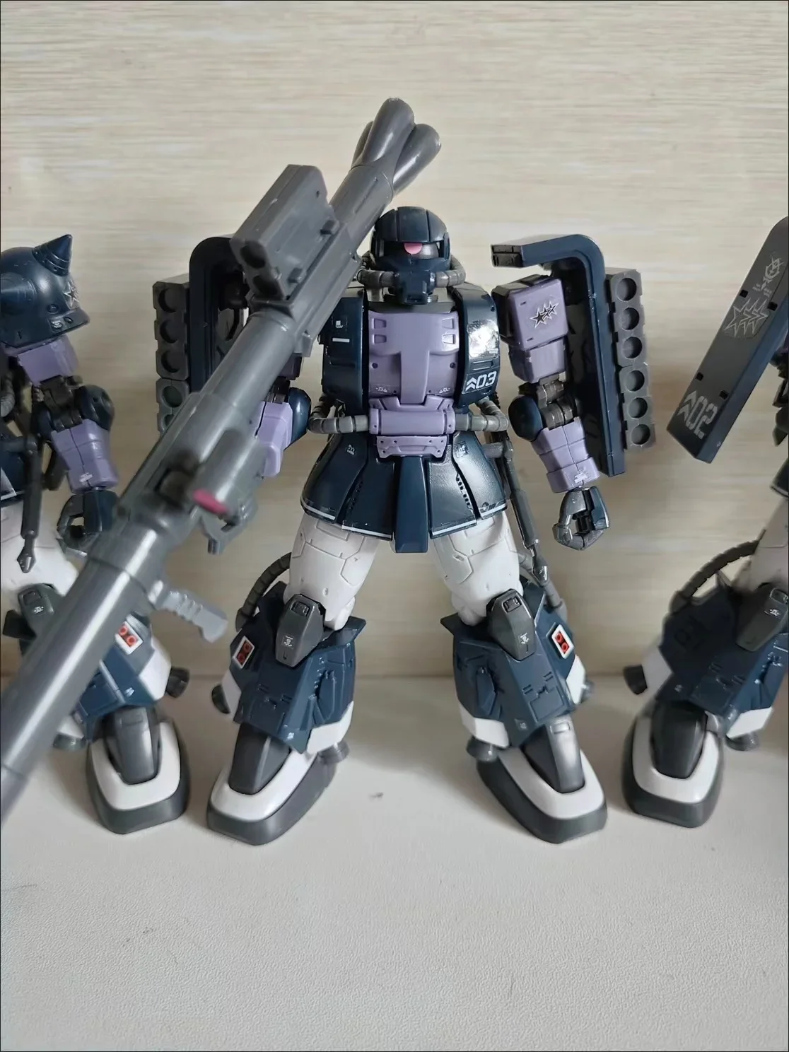 1/144 HG Origin Zakue II High Mobility Type Zeon Black Tri-Starars (Gaia/Mash) Комплект сборки модели Коллекционная