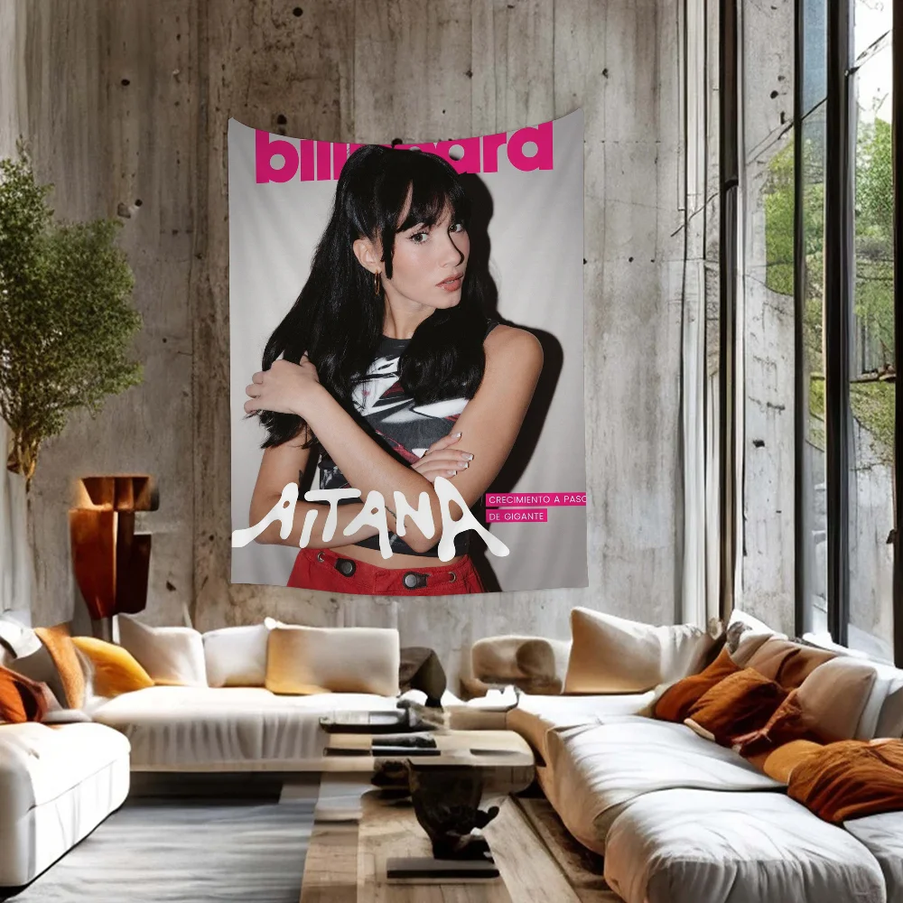 A-Aitana-O-Ocanaes Singer Hanging Bohemian Tapestry Wall Tapestries Mandala Kawaii Room Decor