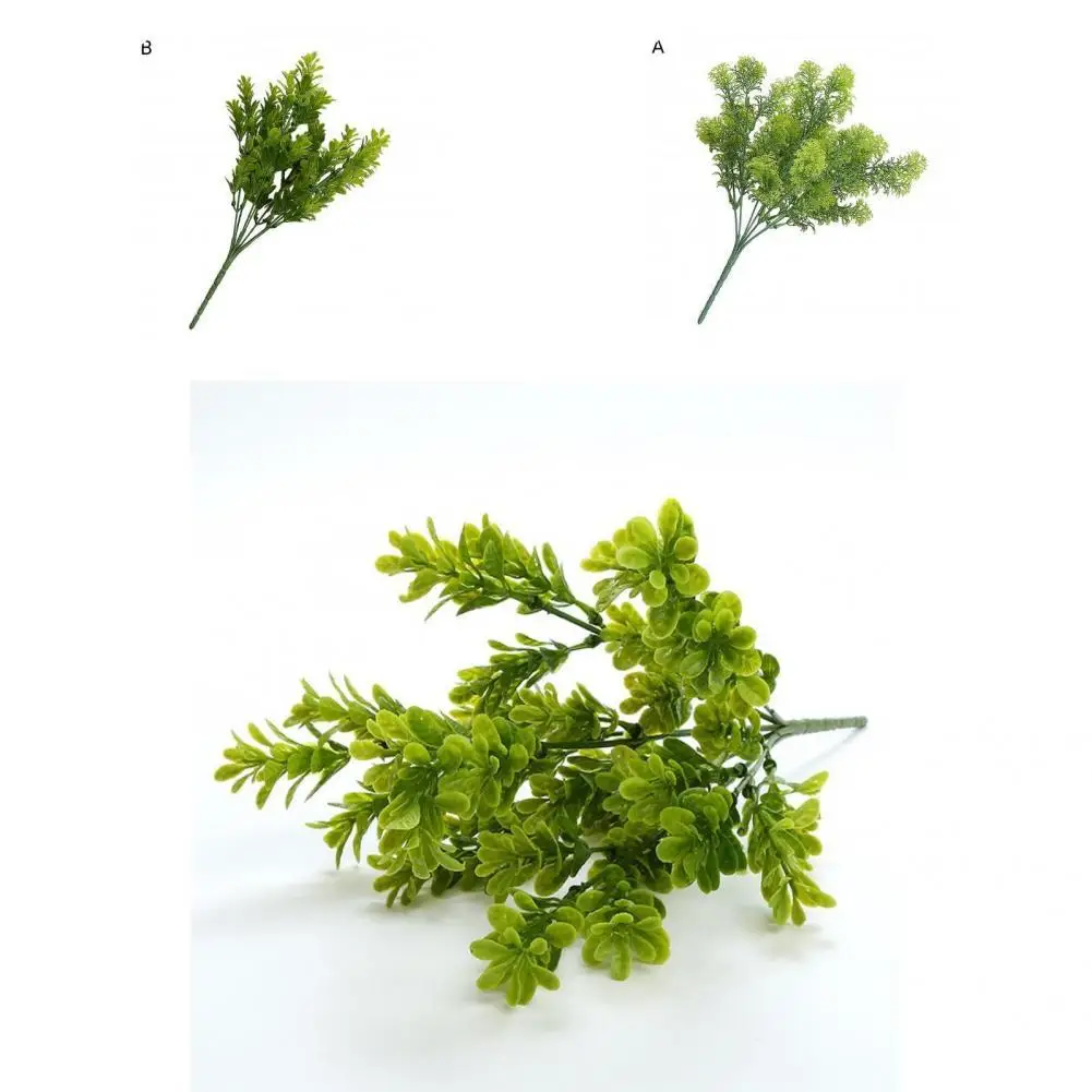 

Stylish Artificial Plant DIY Delicate Artificial Fake Leaf Green Plant Artificial Leaves Artificial Plant