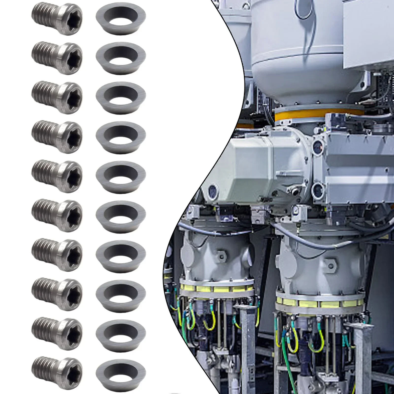 Аксессуары токарная фреза по дереву 10 шт. фрезы Ci5 8 9 мм для токарного станка