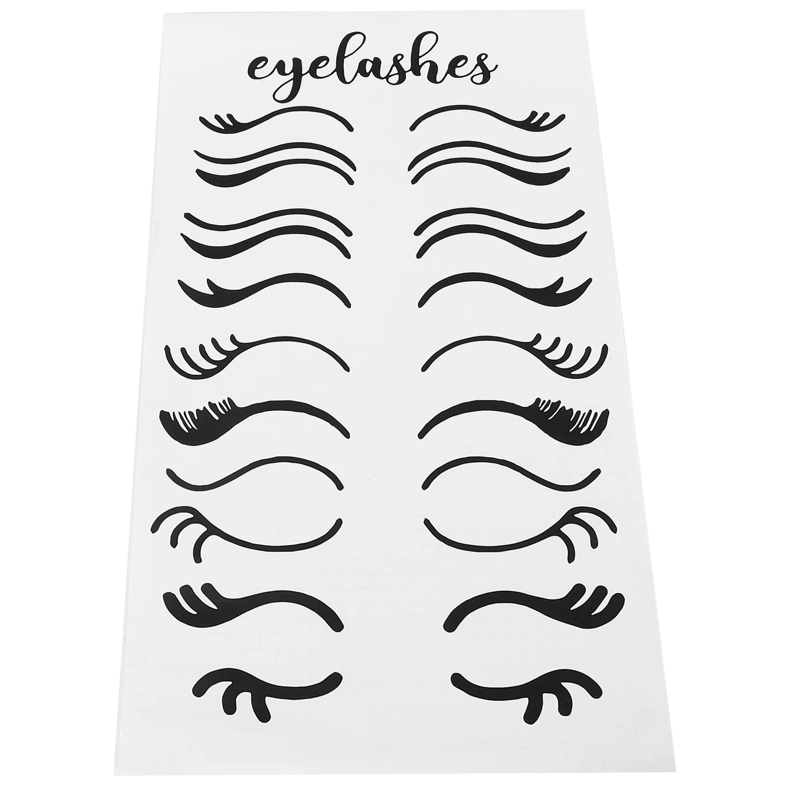 

Настенная Наклейка для глаз, фотография, наклейка для ресниц, подставка для ног