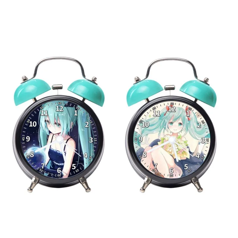 Hatsune Miku Anime Cartoon Kawaii Cute Girls Alarm Clock Girls Girls Birthday Gift Gift Surprise Children's Bedroom Wholesale