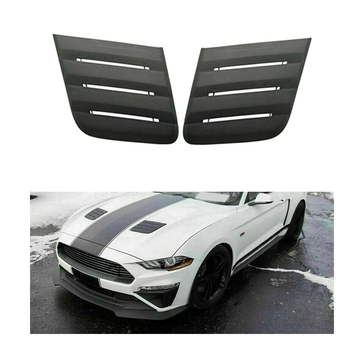 Крышка переднего двигателя автомобиля декоративное крыло для вентиляционного