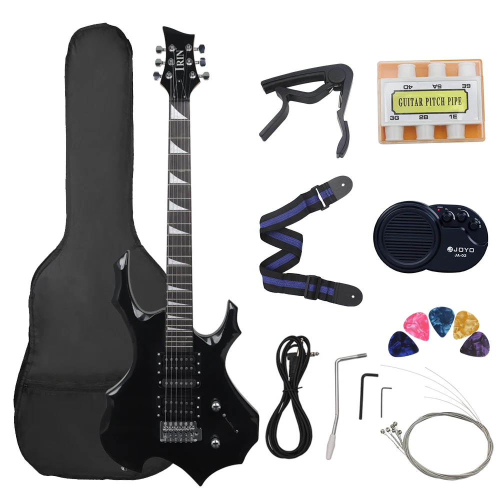 6 Strings Electric Guitar 24 Frets Maple Body Guitarra With Bag Speaker Necessary Parts &amp Accessories |