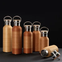 hand woven stainless steel sport kettle 1l large capacity outdoor portable large capacity mountaineering sport bottle