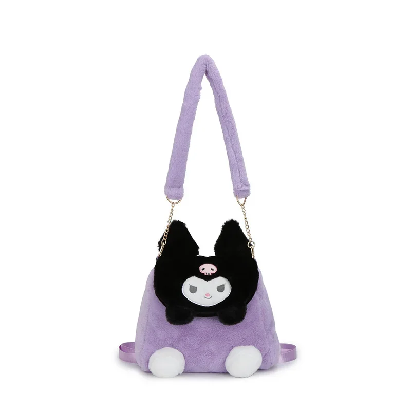 Sanrio Kulomie милая студенческая сумка на одно плечо с косой сумкой большая ушатая