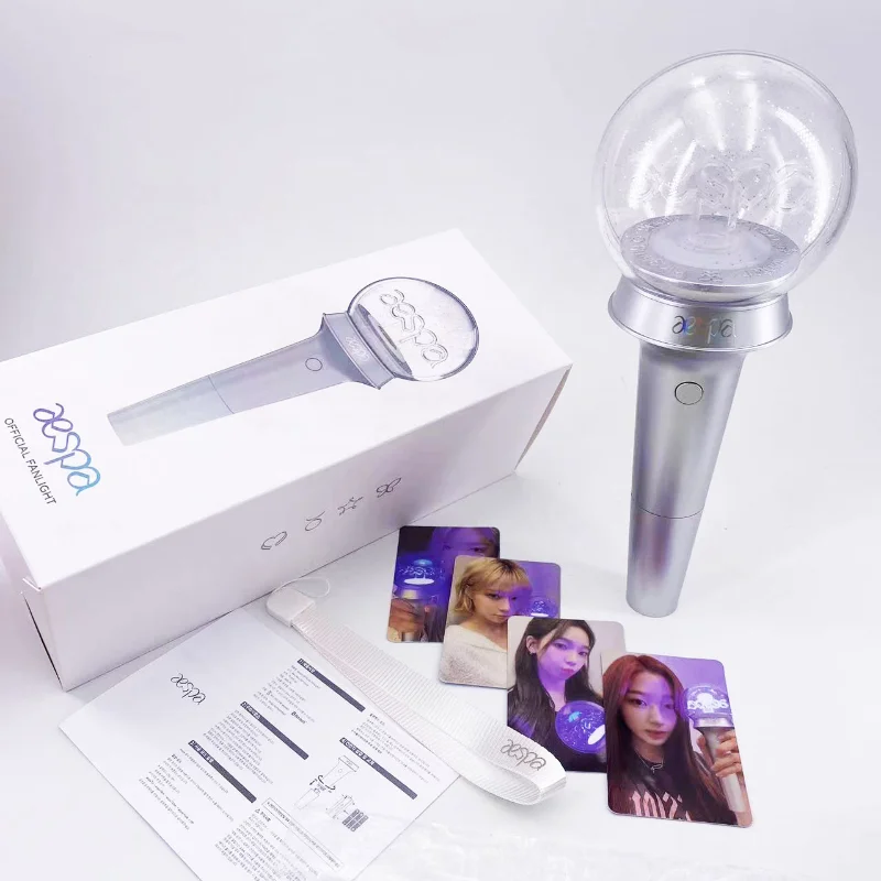 

aespa Lightstick Official WINTER KARINA NINGNING GISELLE Concert Fanlight Kpop