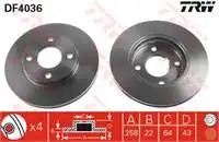 

Store code: DF4036 interior for brake disc mirror FOCUS