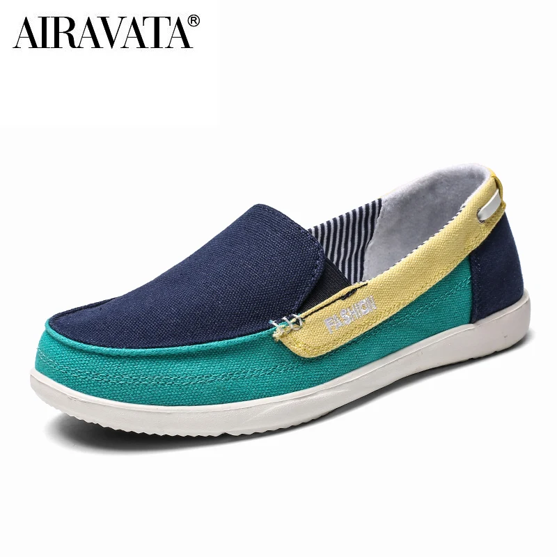 Women's Canvas Shoes Low Breathable Solid Color Flat Soft Bottom Casual Shoes