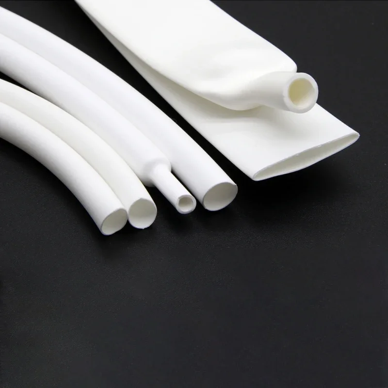 

Белая термоусадочная трубка 1 ~ 50 м 3:1 с клеем 1,6 ~ 39 мм, защитный чехол для кабеля, термоусадочная оболочка для проводов