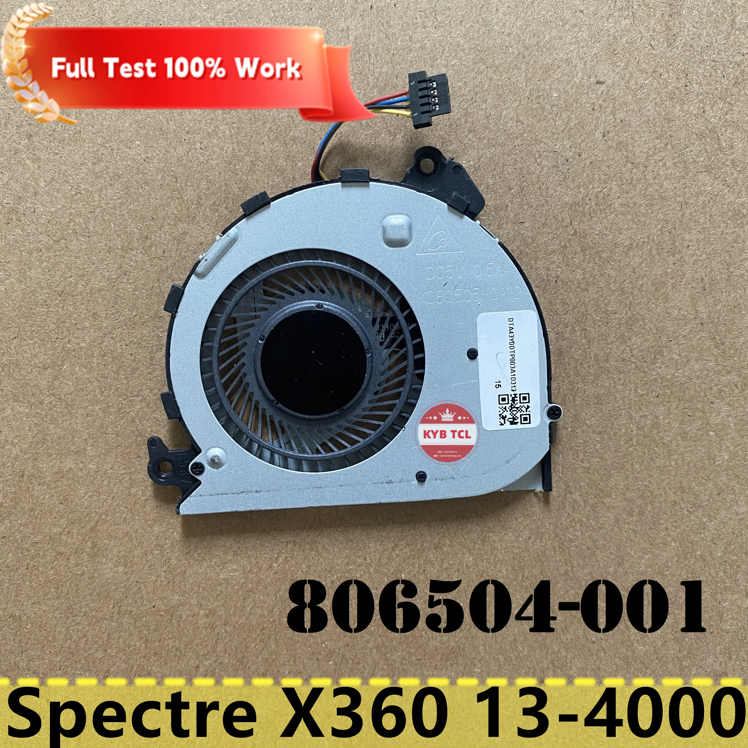 Вентилятор охлаждения для ноутбука HP Spectre X360 Kai Yun Bo