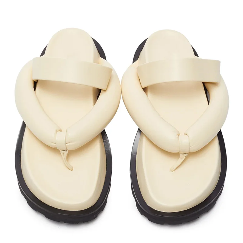 2023 new summer women's flip-flops flat sandals casual open-toed slippers women's fashion style