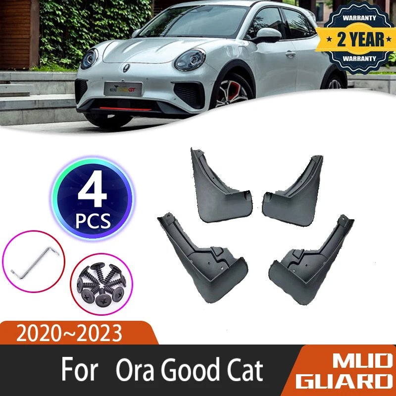 

Car Mudguards For Great Wall Ora Good Cat Funky Cat Haomao 2020~2023 ES11 Car Mud Guard Flaps Splash Flap Fender Accessories