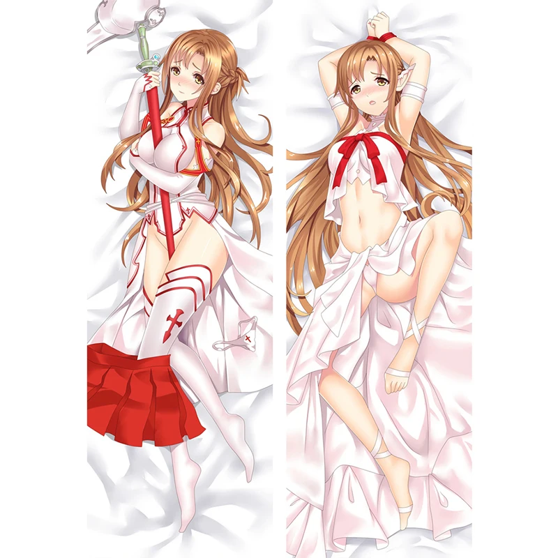 

New Pattern Anime Sword Art Online Asada Shino otaku Dakimakura pillow cover case hugging Body pillowcases