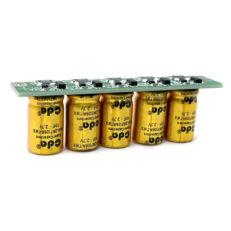 5PCS/1 Set CDA 13.5V2F Automotive Rectifier Module 2.7V10F Power Supply Farad Capacitor 2.7V With Balance Protection Plate
