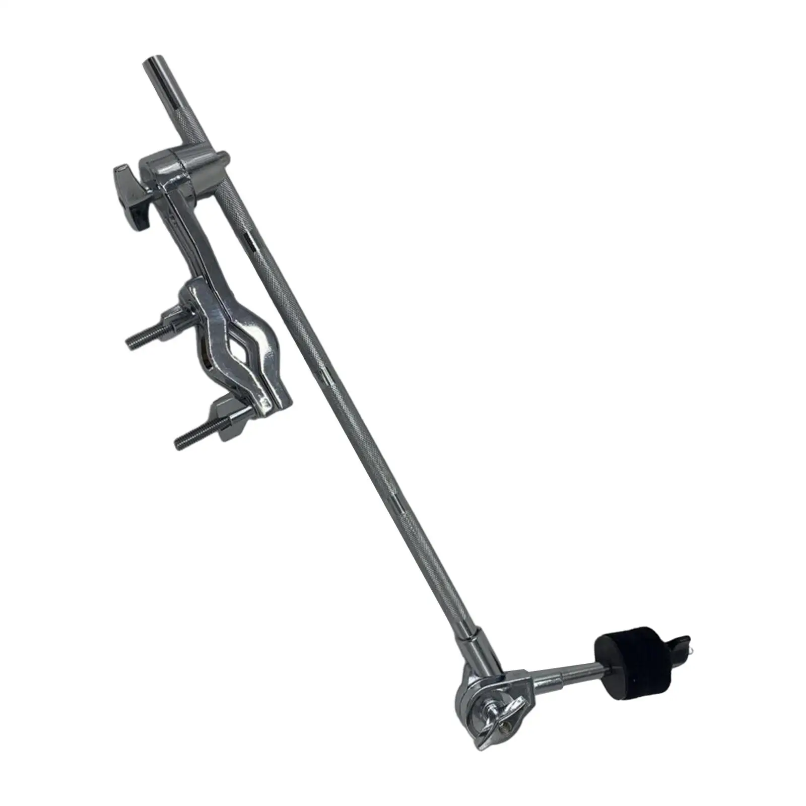 

Floor Cymbal Stand Holder Drum Extension Clamps Holder Stable Full Metal Adjustable Universal Cymbal Arm for Accessories